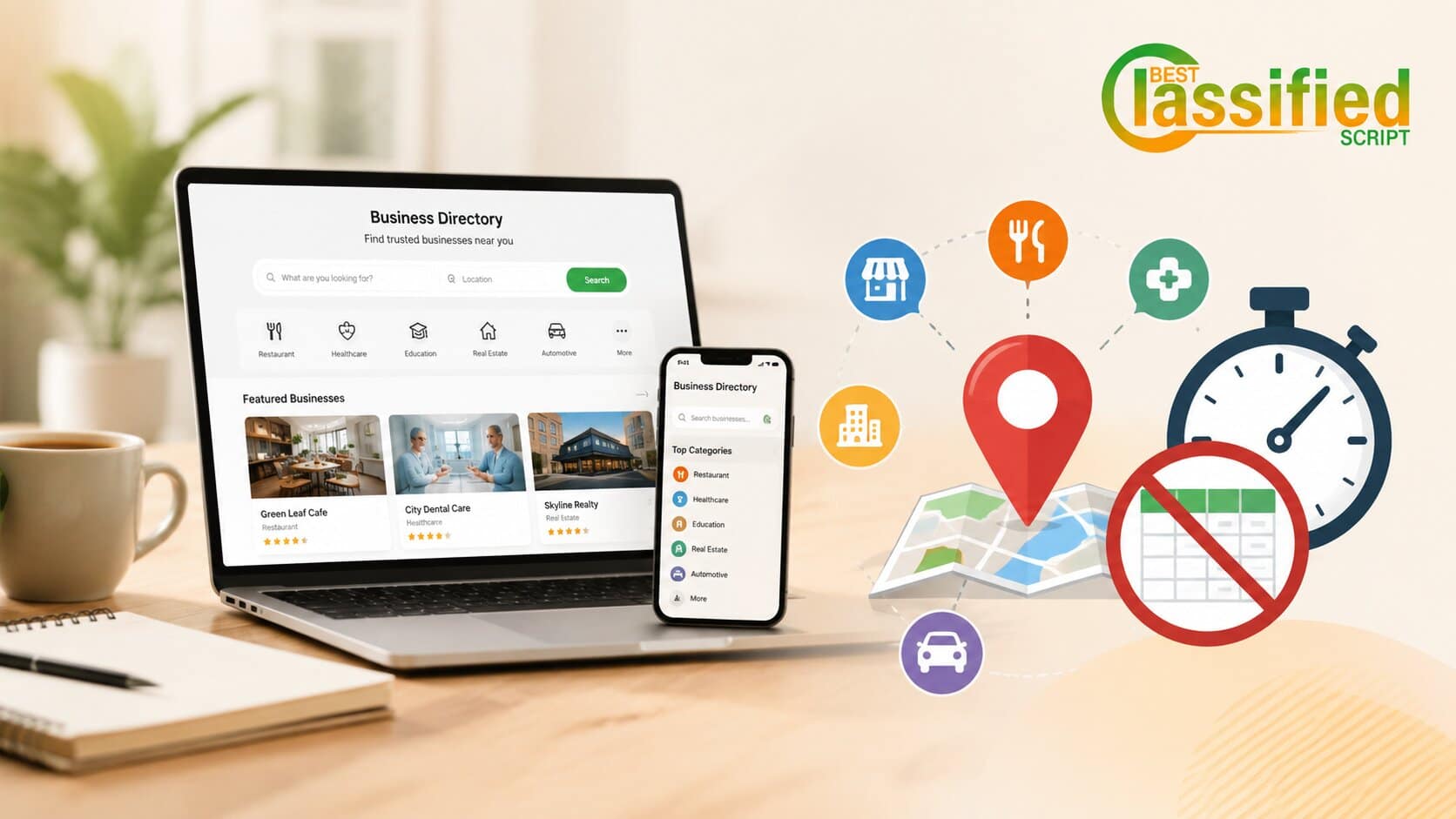 Business Directory Script: How to Launch Without Scraping Data or a Six-Month Build