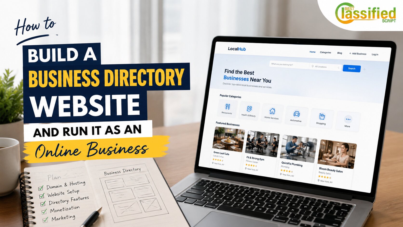 How to Build a Business Directory Website and Run It as an Online Business