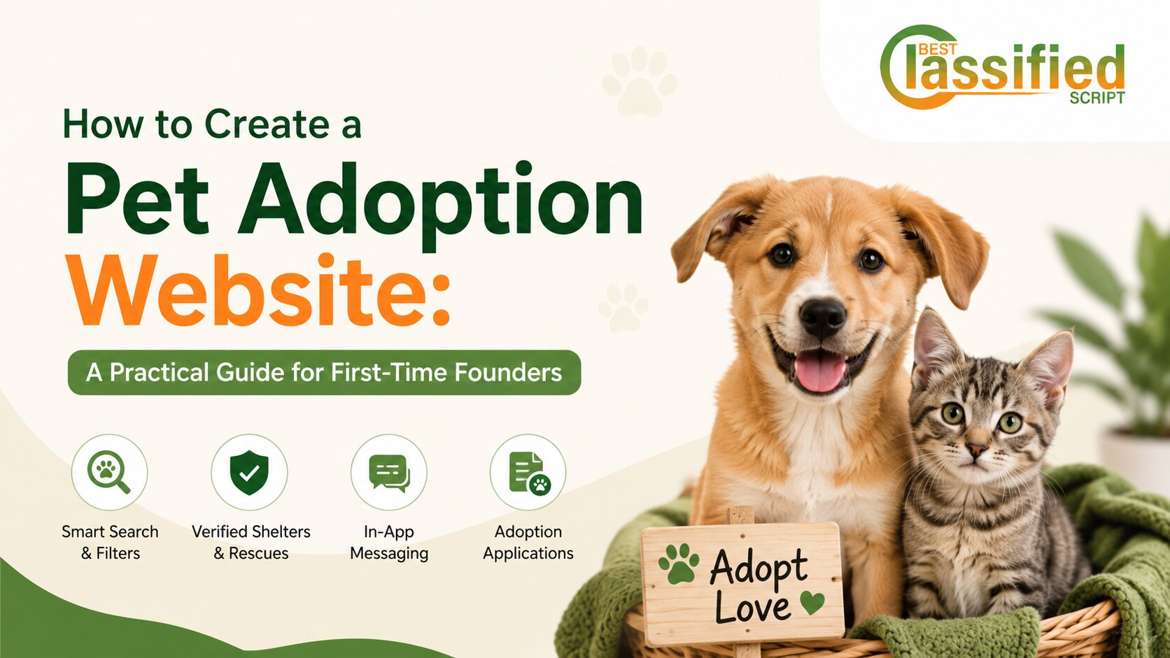 How to Create a Pet Adoption Website: A Practical Guide for First-Time Founders