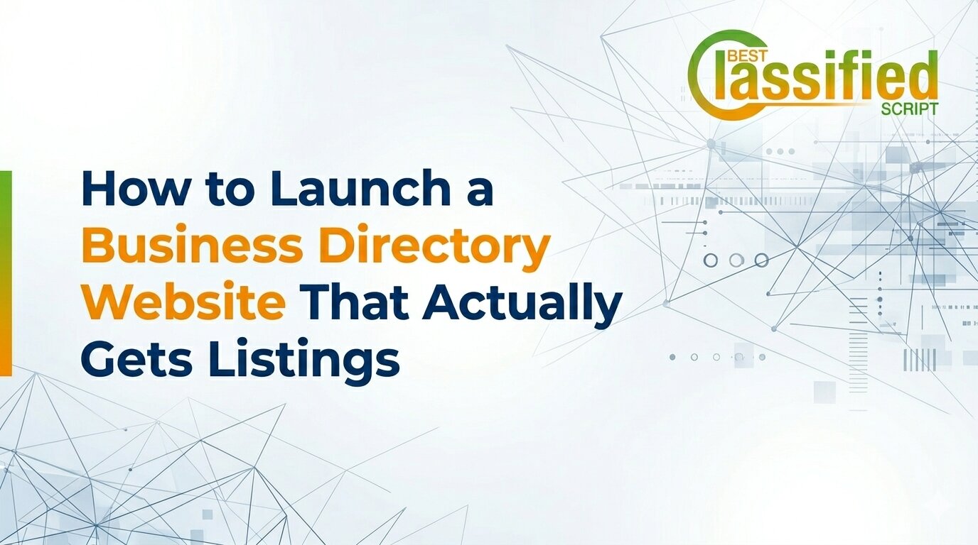 How to Launch a Business Directory Website That Actually Gets Listings