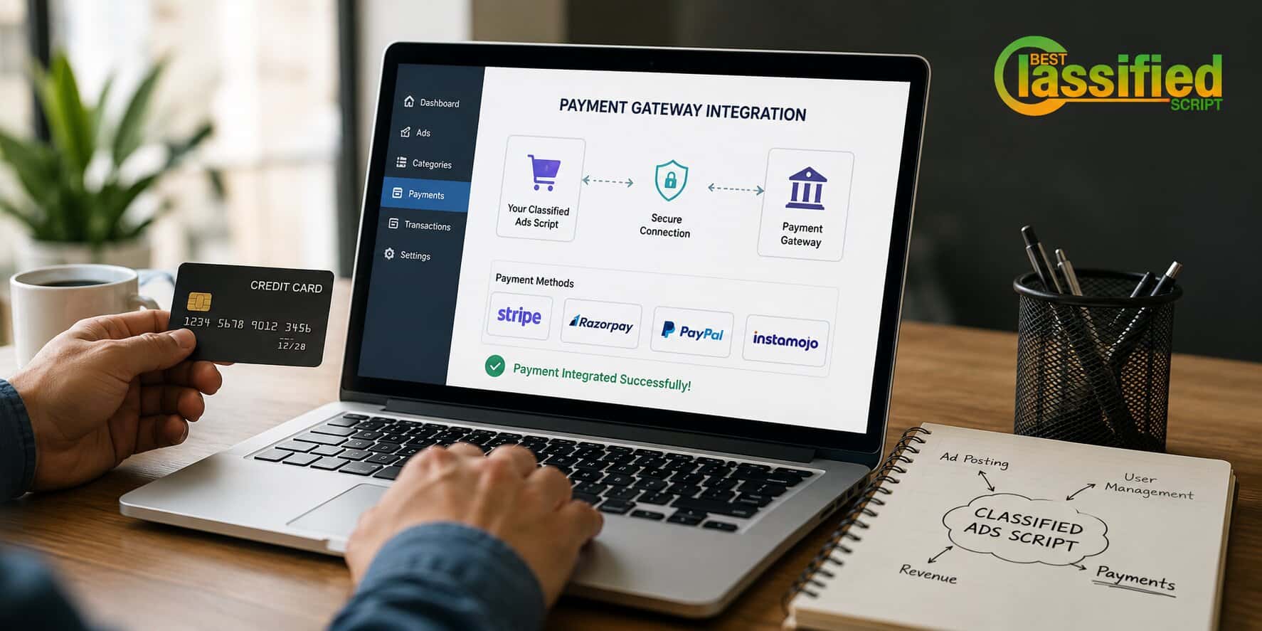 How to Add Payment Gateway Integration to Your Classified Ads Script