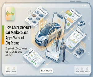 How Entrepreneurs Build Car Marketplace Apps Without Big Teams