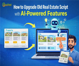 How to upgrade old real estate script with the ai powered features