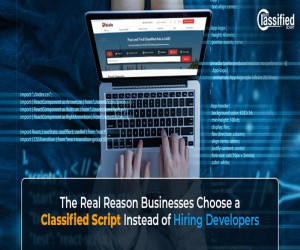 The Real Reason Businesses Choose a Classified Script Instead of Hiring Developers