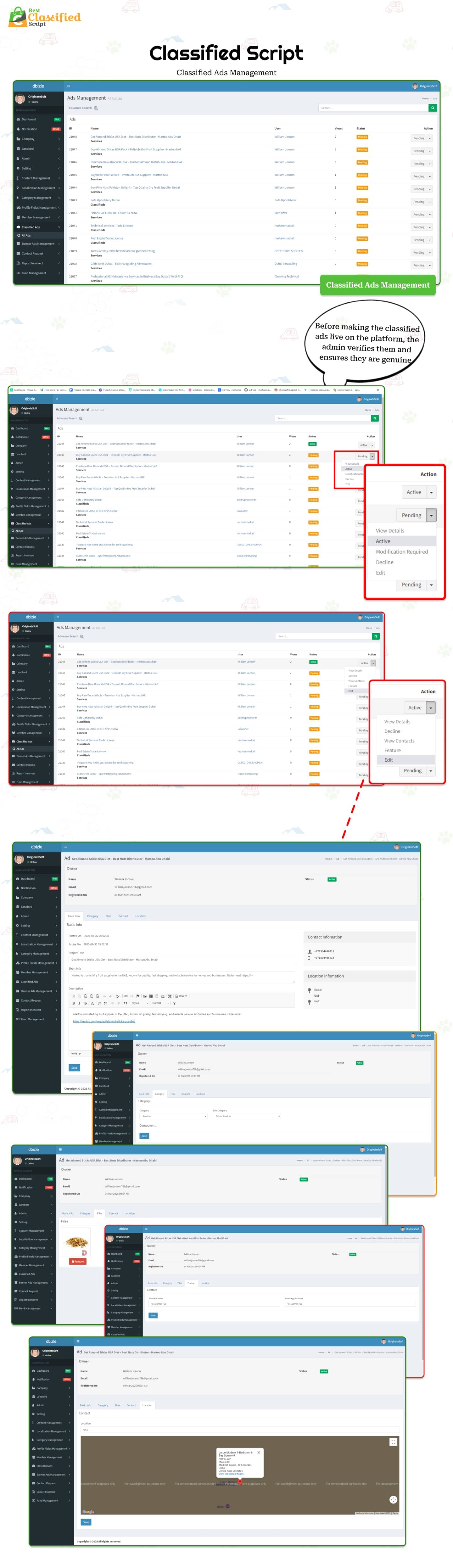 pet classified script