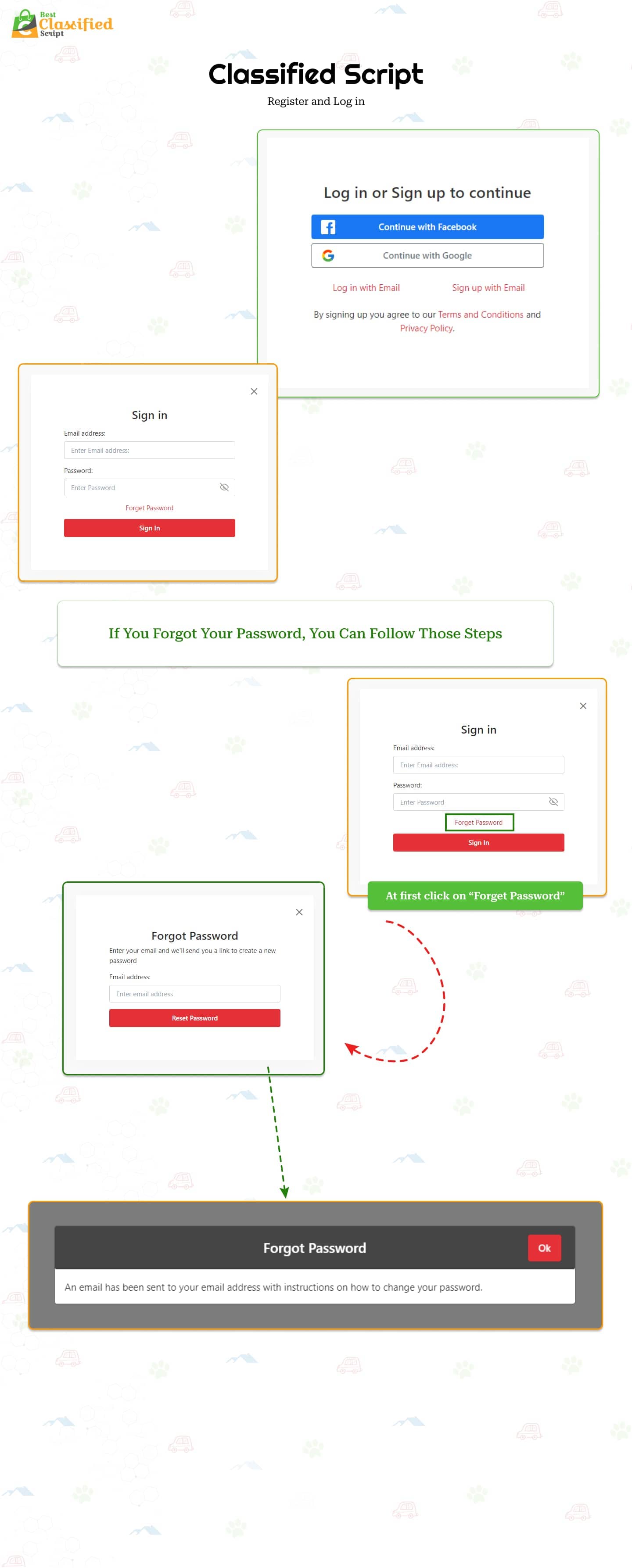 pet classified script