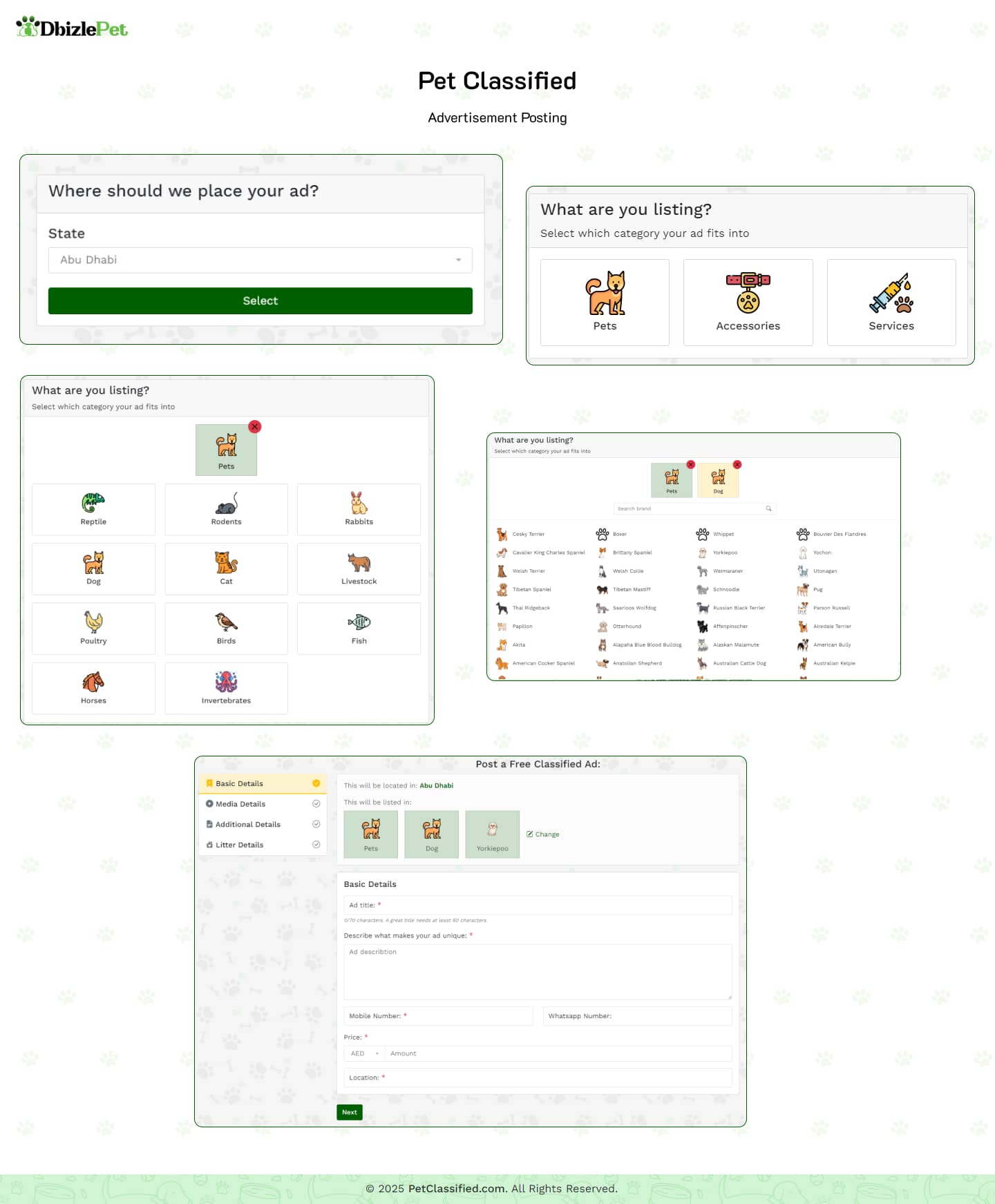 pet classified script