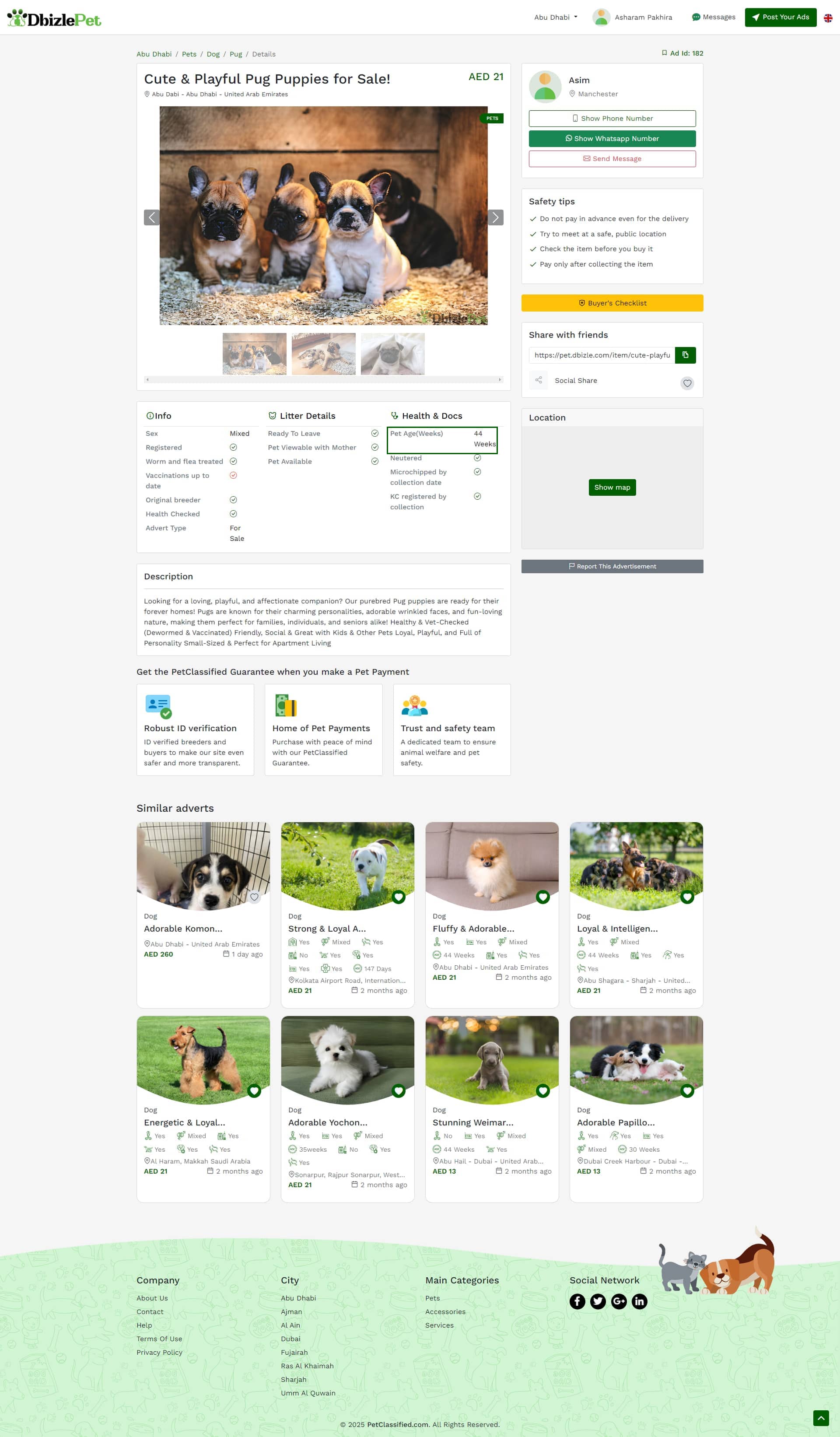 pet classified script