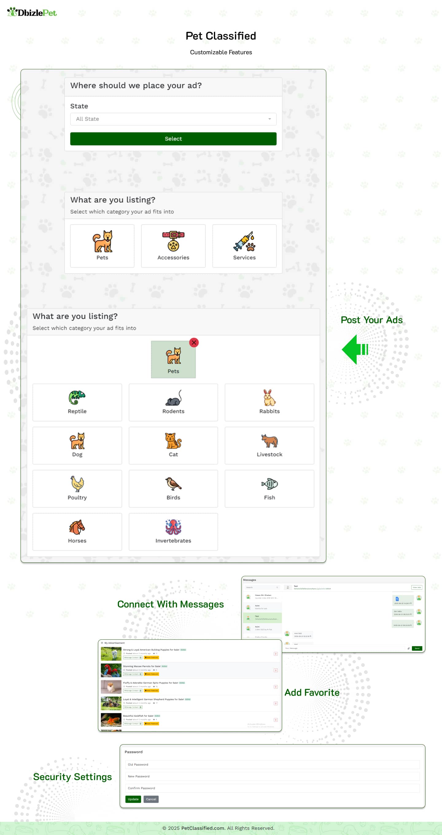 pet classified script