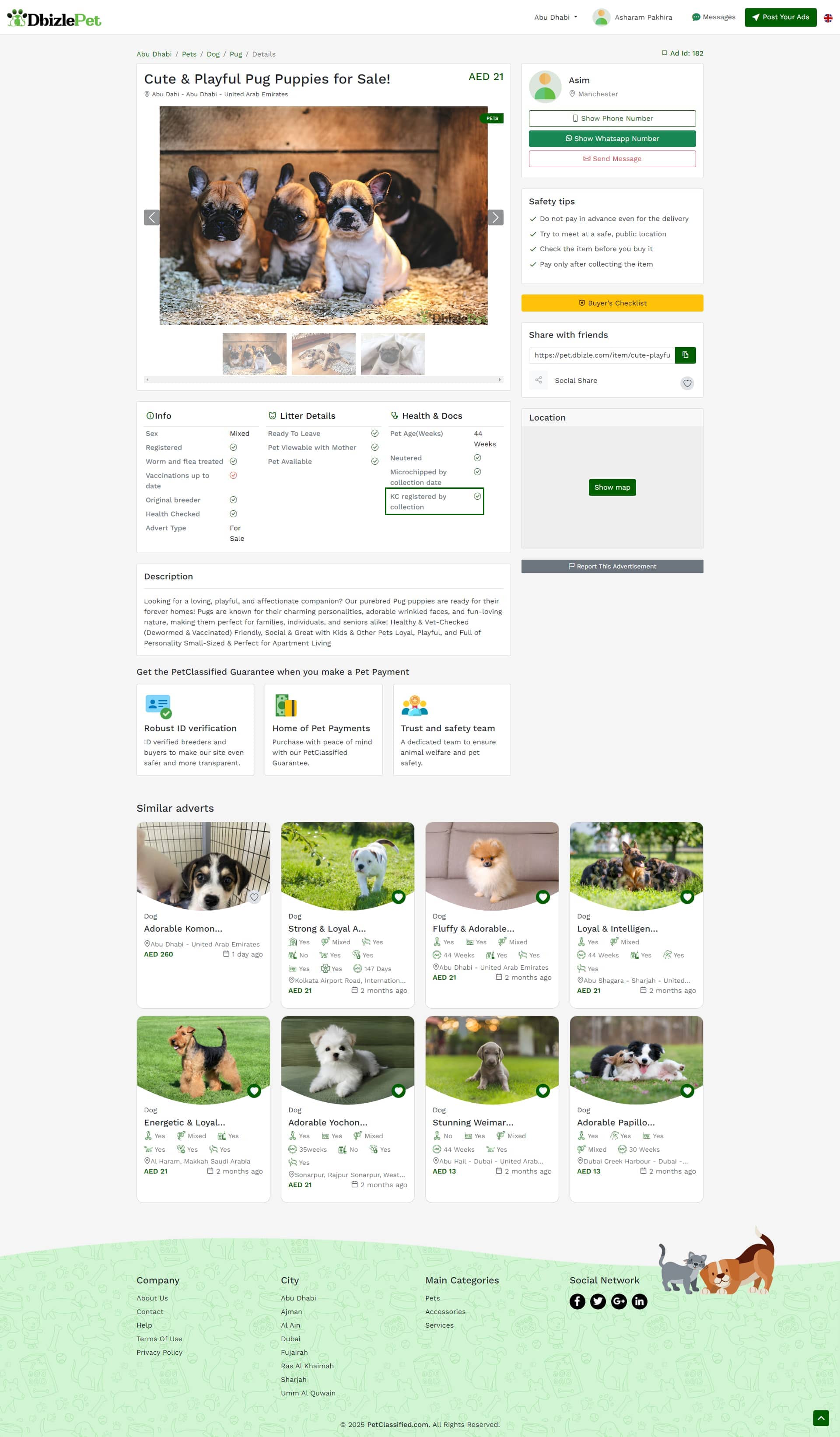 pet classified script