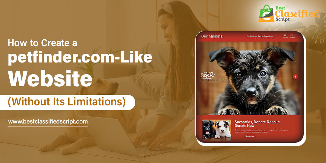 How to create petfinder.com like website