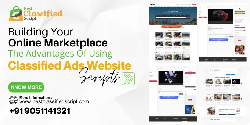 The Advantages of Using Classified Ads Website Scripts Classified Ads Website Scripts