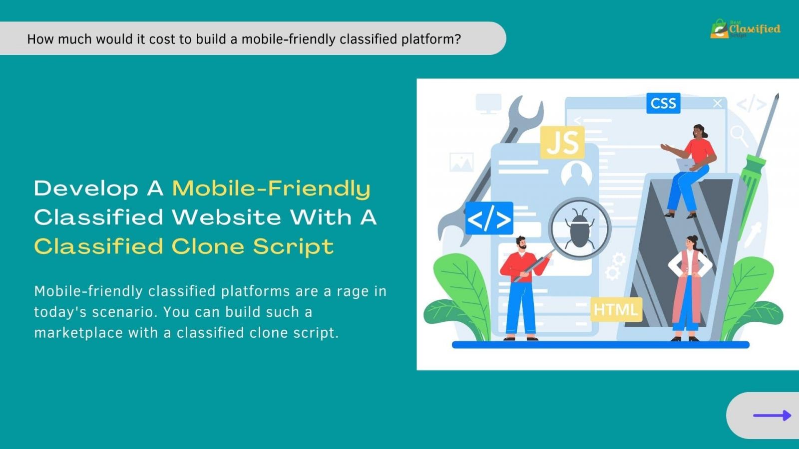 Develop A Mobile-Friendly Classified Website With A Classified Clone Script Classified Clone Script