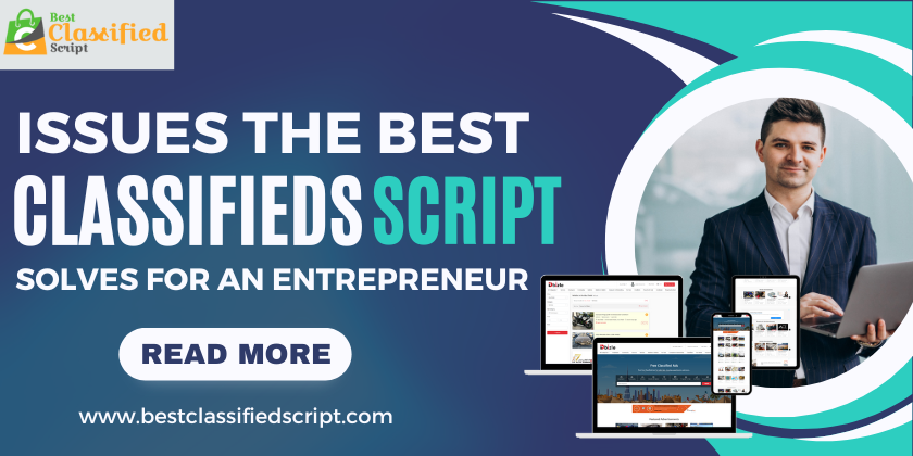 Issues The Best Classifieds Script Solves For An Entrepreneur