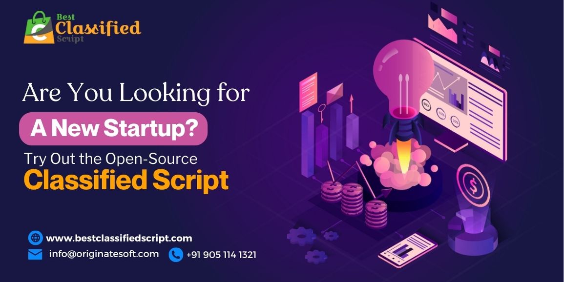 Want To Start A Business? Use Open-Source Classified Script! Open Source Classified Script